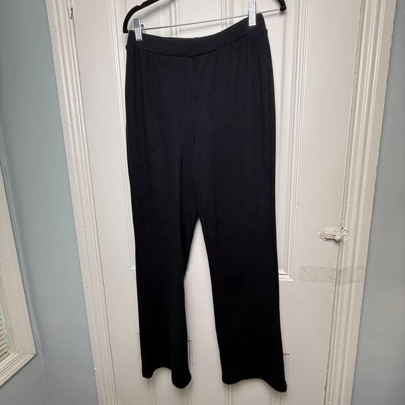 QVC Attitudes by Renee Pants Womens XS Black Pull On Straight Leg Stretch NWOT - Picture 1 of 7